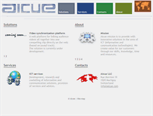 Tablet Screenshot of aicue.com